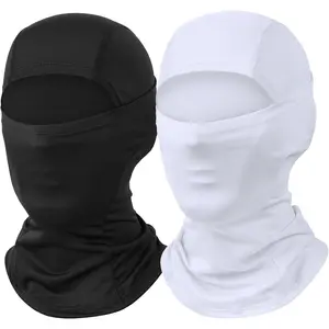 Ski Mask for Men 2 Pack Balaclava Face Mask Women Shiesty Ski Mask Summer Full Face Cover Sun Protection Football Motorcycle