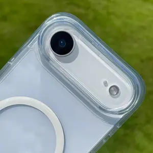 WiWU Universal Magnetic Case for iPhone 17 Series Shockproof Crystal Thin Anti-Yellowing Cover with 4 Corner Airbags MagSafe Compatible Drop-Resistant Protection Cellphone Casing Screen Protector