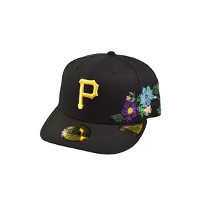 59FIFTY Tonal Florals Pittsburg Pirates Fitted Hat "Black" 60668936