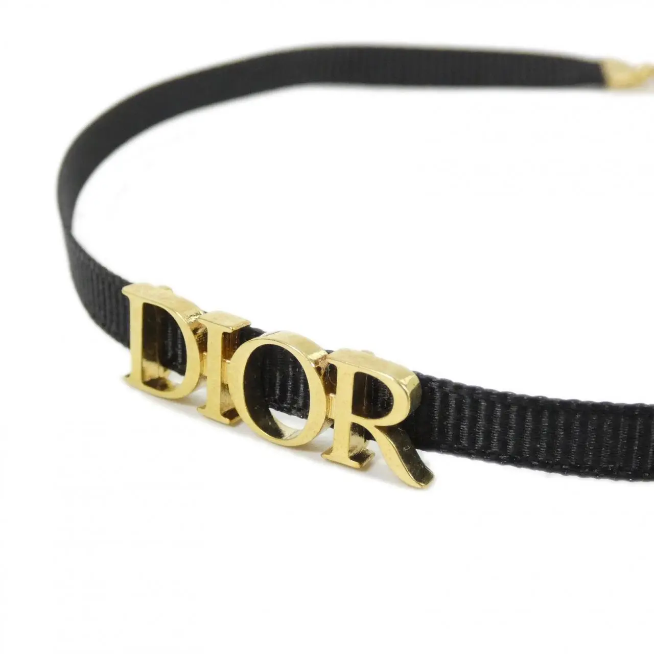 Pre-owned Dior Gold-plated Small Leather Goods Christian Evolution Necklace