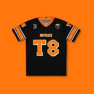 Baseball Jersey McRae | T8 Miss Possessive Concert Shirt | T8 Leopard Jersey | McRae Fan Merch Tour Shirt | Music Fan Gift - Orange