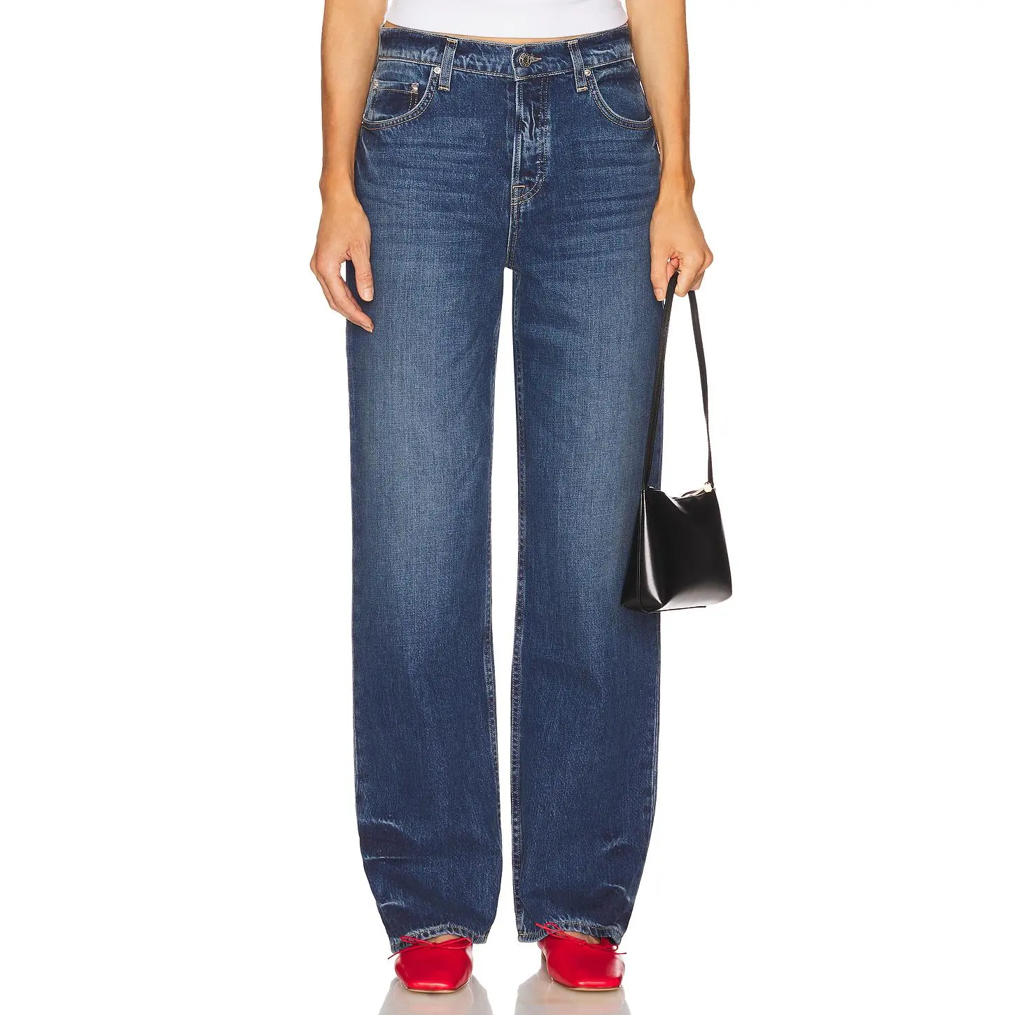 GRLFRND Bella Low Rise Boyfriend Jeans in Humboldt