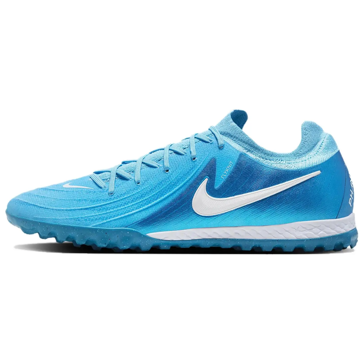Nike Phantom GX 2 Pro TF Blue Fury White Comfort Soccer Cleats Unisex FJ2583-400