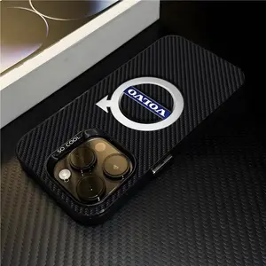 V-Volvo car logo Phone Case For iPhone17 Air 16 15 14 Plus 13 12 11 Pro 7 8 XS Max XR silver black bumper case