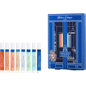 Atelier Cologne Variety Set-8 Piece Mini Variety With Love Osmanthus & Pomelo Paradis & Bohemian Orange Blossom & Orange Sanguine & Oolang Infini & Lemon Island & Clementine California & Cedre Atlas And All Are Cologne Spray 0.14 Oz Minis For Unisex