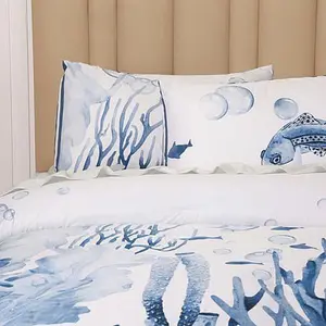 Concierge Collection 3-piece Rayon Bamboo Cotton Coastal Comforter Set