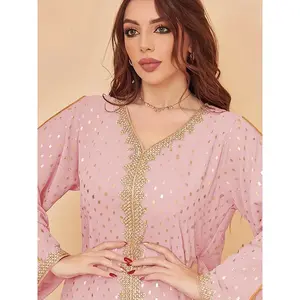 Dubai dress for Muslim women; Middle East; Indonesia; Turkey; elegant dress; fashionable and elegant clothing GARMENTARY