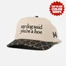 My Dog Said You're a Hoe MadHatter's Embroidered Snapback Adjustable (Up To A Size 8 Head) Premium Trucker Hat