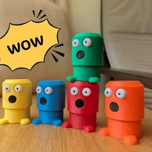 Air Pressure Monster Pop-Up Fidget Toy, Cute Colorful Stress Relief Toy - Ideal Christmas/Kids Birthday Gift, Fun Desk Decor for Kids