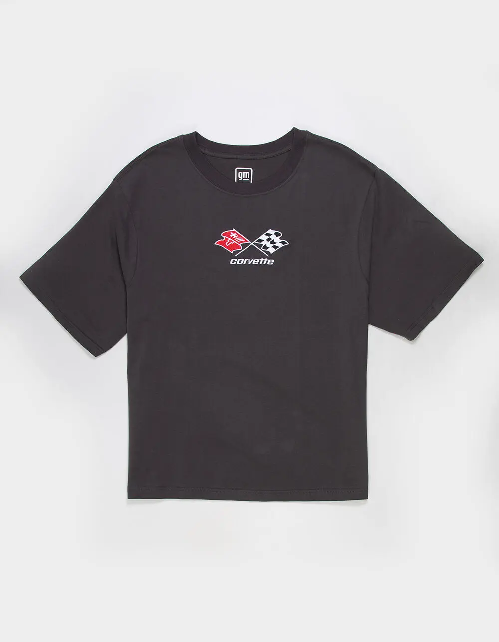 CORVETTE Embroidered Mens Boxy Tee