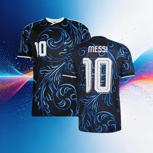 10# Meesi 2026 Argentina National Away Short Sleeve Soccer Jersey Quick-Dry
