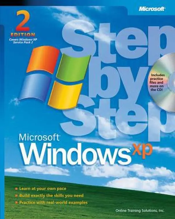 USED Book - Microsoft Windows XP Step by Step, Second Edition by Online Training Solutions Inc. (Paperback) - english