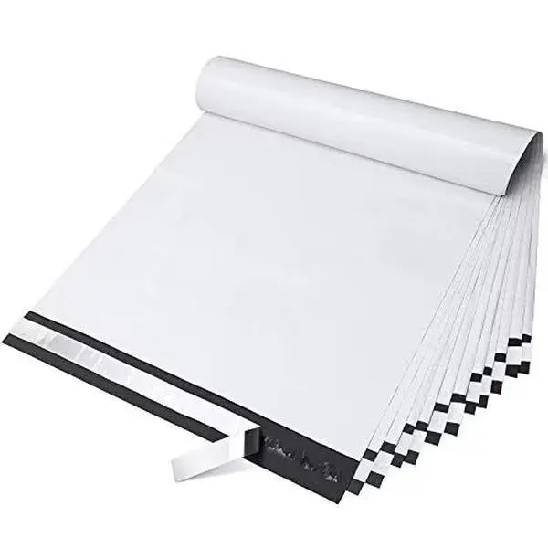 Matte White Poly Mailer Bags, 23 x 32 cm, 100 Pack Matte White Poly Mailer Bags, 23 x 32 cm, 100 Pack