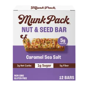 Caramel Sea Salt Nut & Seed Bar, 12-Count