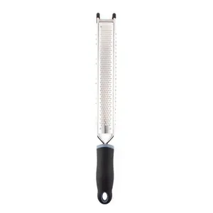 BarConic® 3-Sided Stainless Steel Zester/Grater, Kitchen Utensil for Fruit & Vegetable Prep, Utensils