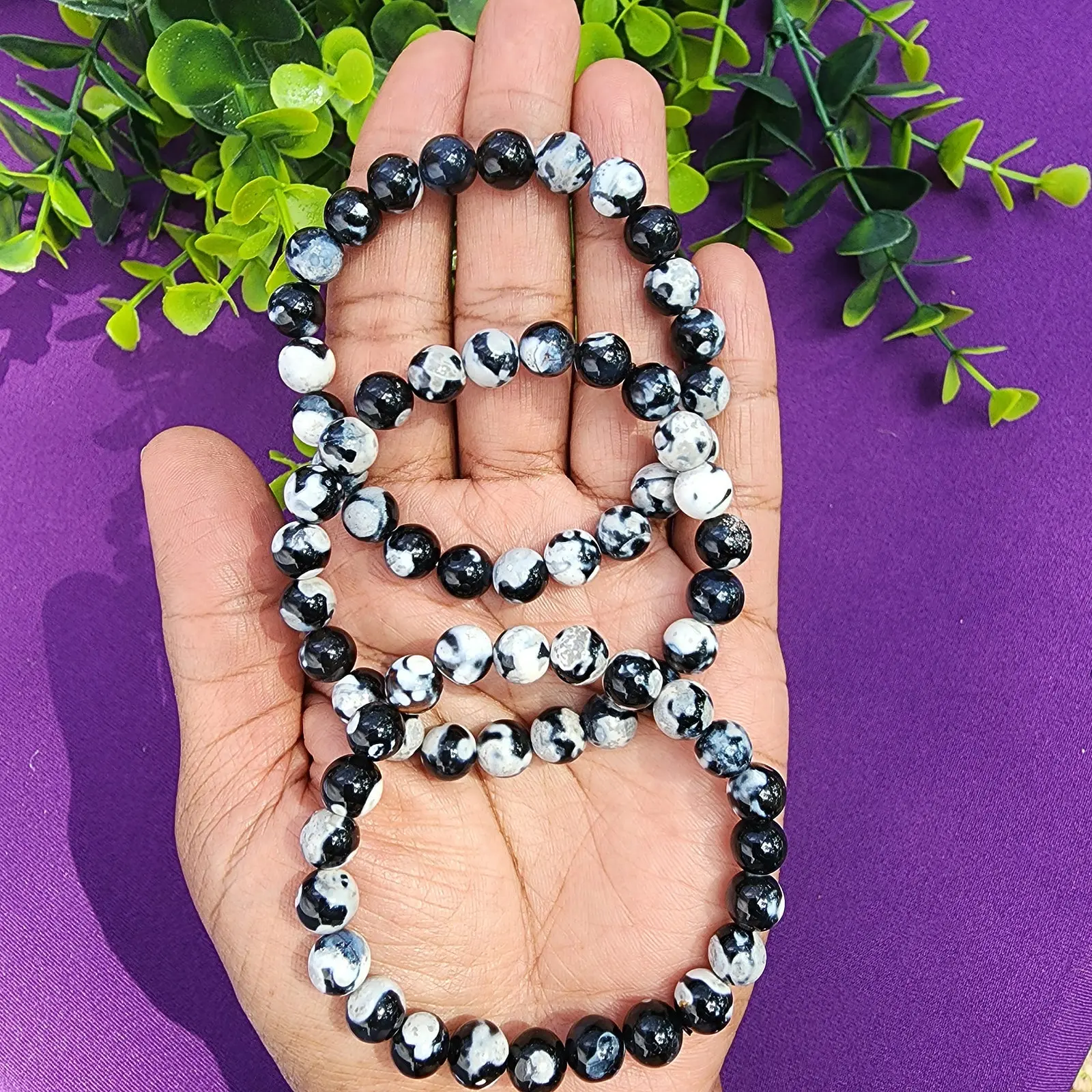 Orca Agate Bracelet