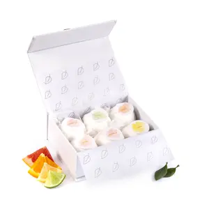 Citrus Mix Scented Natural Bath Bombs with Essential Oils soap skincare
