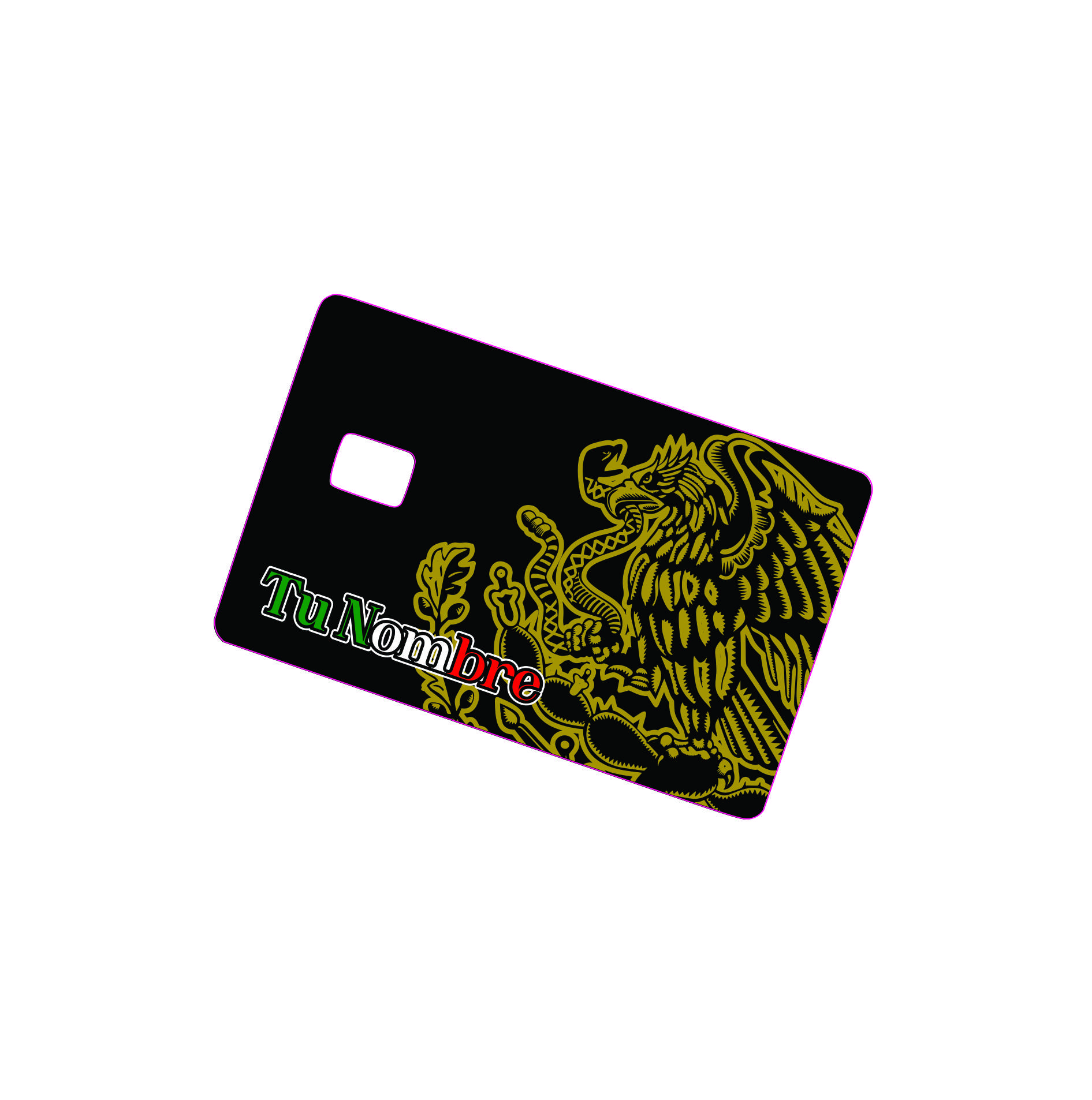 MX Eagle Debit Card Sticker MX Eagle Debit Card Sticker