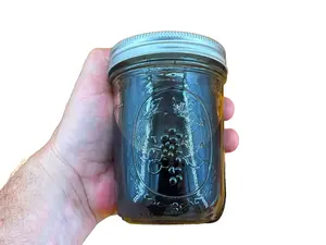 Black Walnut Natural Wood Stain and Dye - Customized Craft for Wood Furniture & Cabinets - Authentic Wood Color - Versatile Application - All Natural, No Chemicals