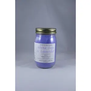 Candle Spring White Sage & Lavender