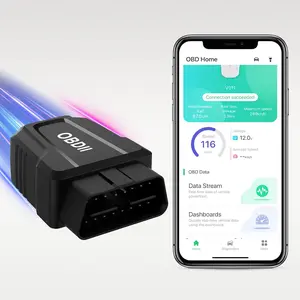 Bluetooth OBD Scanner Diagnostic Tool for Cars & Trucks – Wireless Code Reader for Cars  – Present, Scanner para Autos via Bluetooth, OBD Scanner Bluetooth