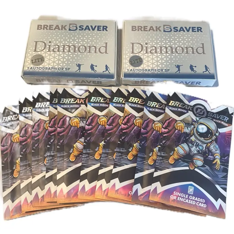 (12 hits) breaksaver moon Sports Trading Card Pack NFL/MLB/NBA Trading Card Only Break