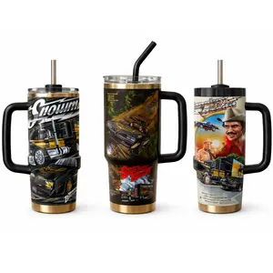 Snowman's Bootlegging Tumbler, Smokeey And The Bandit Movie Vitnage Tumbler 20 oz or 40 oz