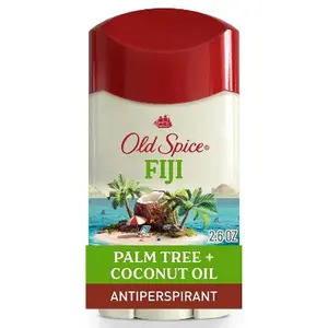 Old Spice Men's Fiji with Palm Tree Antiperspirant Deodorant 2.6oz - Imperfect Container