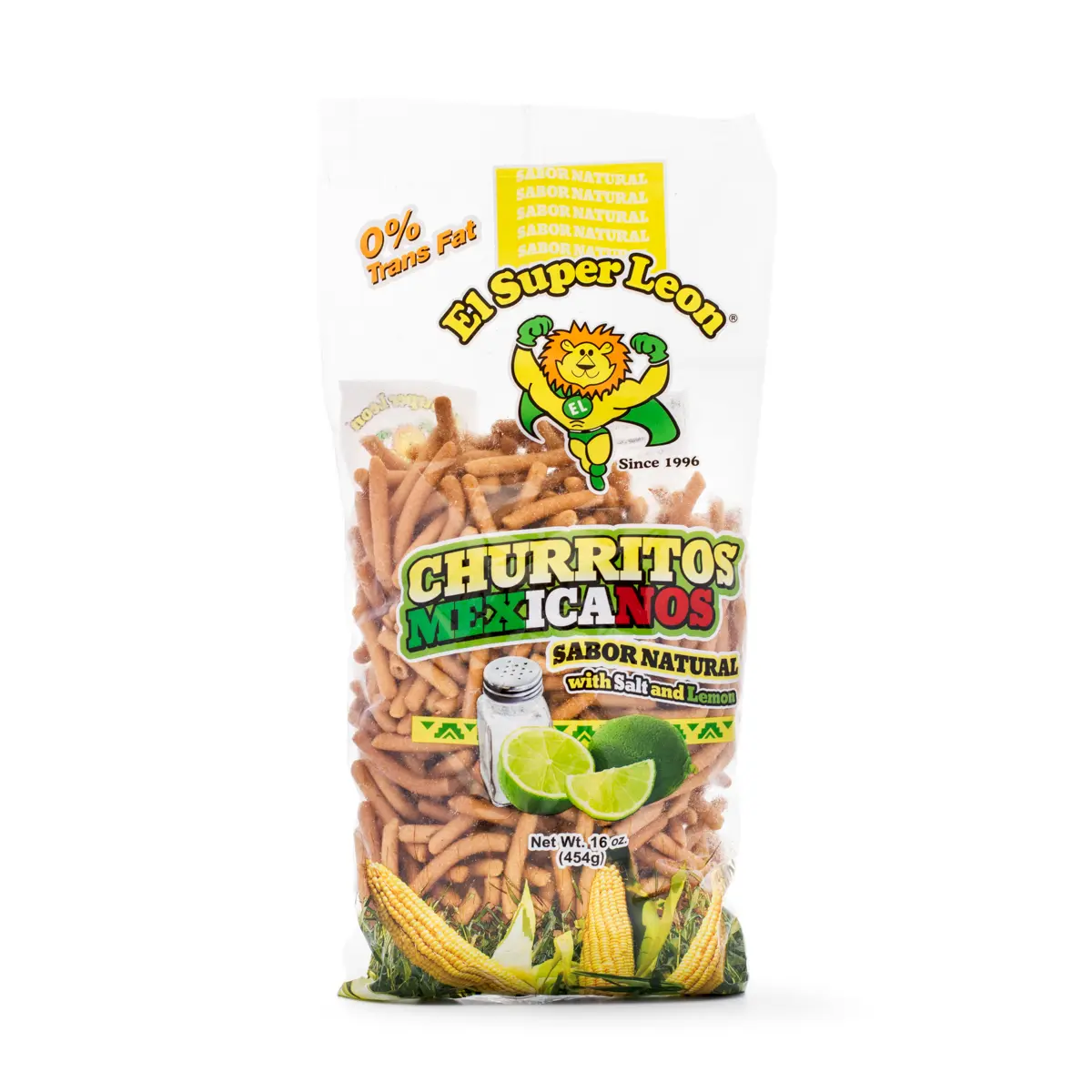 El Super Leon Churritos Mexicanos 16 oz El Super Leon Churritos Mexicanos 16 oz