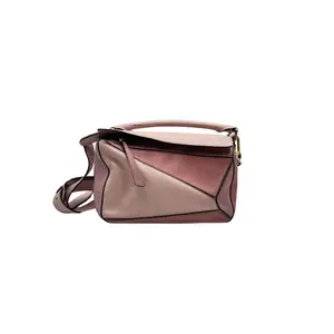 Pre-owned Loewe france Shoulder Bags H2 Puzzle Color blocked Small Handbag/Shoulder BagH44081