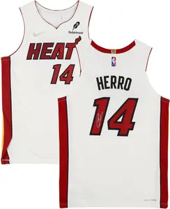 Tyler Herro Miami Heat Autographed Nike White Association Authentic Jersey - Fanatics Authentic Certified