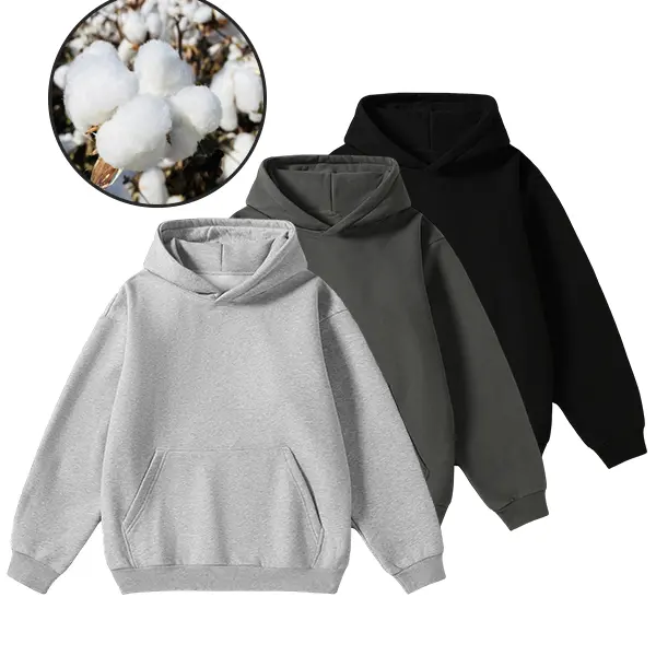 Unisex Hoodie Long Sleeve Pullover Regular Fit Soft Breathable Durable Everyday Machine Washable Casual Outdoor Urban Street Wear Black Beige