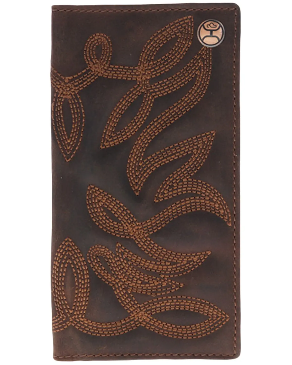 Hooey Men's Men'S Wyatt Rodeo Wallet - Hw040-Br Hooey Men's Men'S Wyatt Rodeo Wallet - Hw040-Br