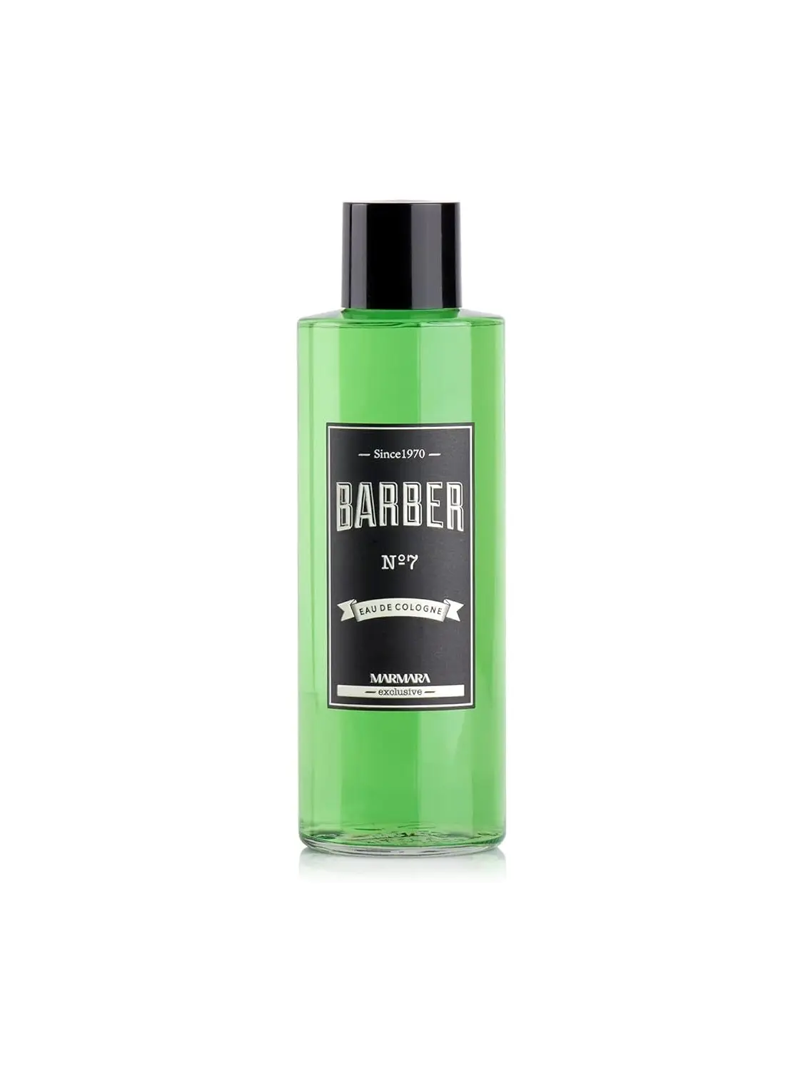 Marmara Barber Eau De Cologne, Cooling & Cleansing Aftershave with a Fresh Amber Fragrance for Men, Suitable for All Skin Types, 500ml Glass Bottle, Aftershave Scent, Gentle, Scented Aftershave