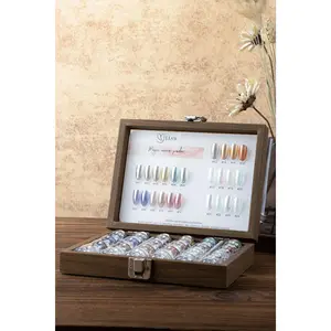 J.Lyn Magic Mirror Chrome Powder Collection – 24 Color Professional Nail Art Set