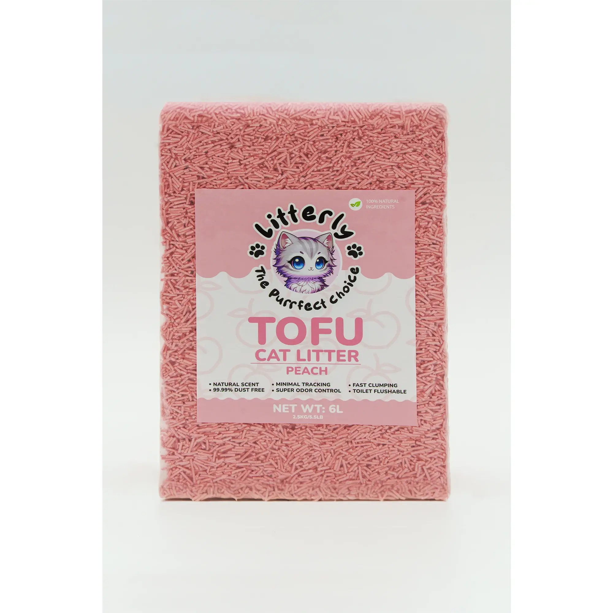 Premium Biodegradable Tofu Cat Litter