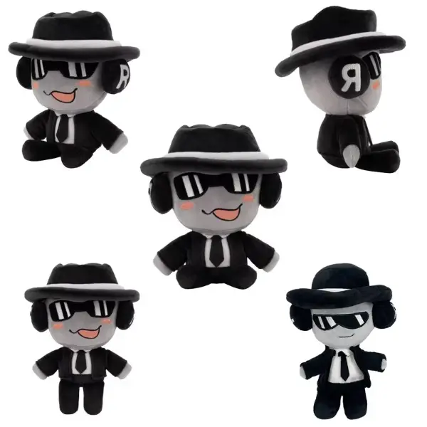 25CM FORSAKEN CHANCE Kawaii Plush Toys Soft Stuffed Cartoon Anime Game Accessories Dolls For Boys Christmas Birthday Gifts poopsie surprise pip