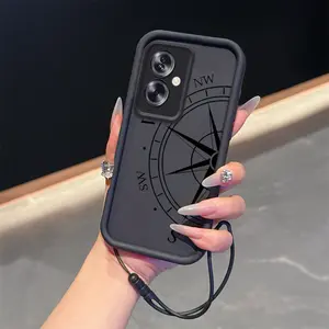 Nord N30 SE Compass Hand Rope Combination Assembly phone Case For OnePlus Nord N30 SE with silicone shock proof design perfect for popular