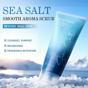 BEAUTNICE Sea Salt Smooth Aroma Scrub for All Skin Types - Nourishing, Brightening, and Purifying with Natural Sea Salt for Radiant Skin