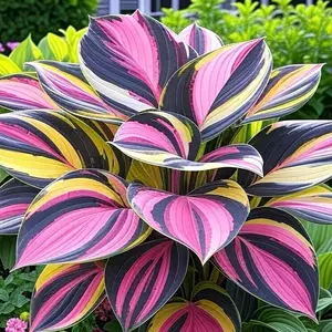 1000+ Hardy Hosta Seeds – Grow Beautiful Striped Leaves That Thrive in Shade