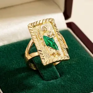 St.Judas Virgin Mary Guadalupe Adjustable Ring For Women