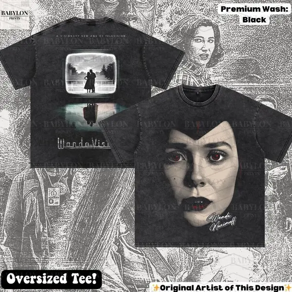 Wanda Maximoff Shirt Scarlet Witch T-Shirt Wanda Vision T-Shirt Wandavision T-Shirt Elizabeth Olsen shirt gift