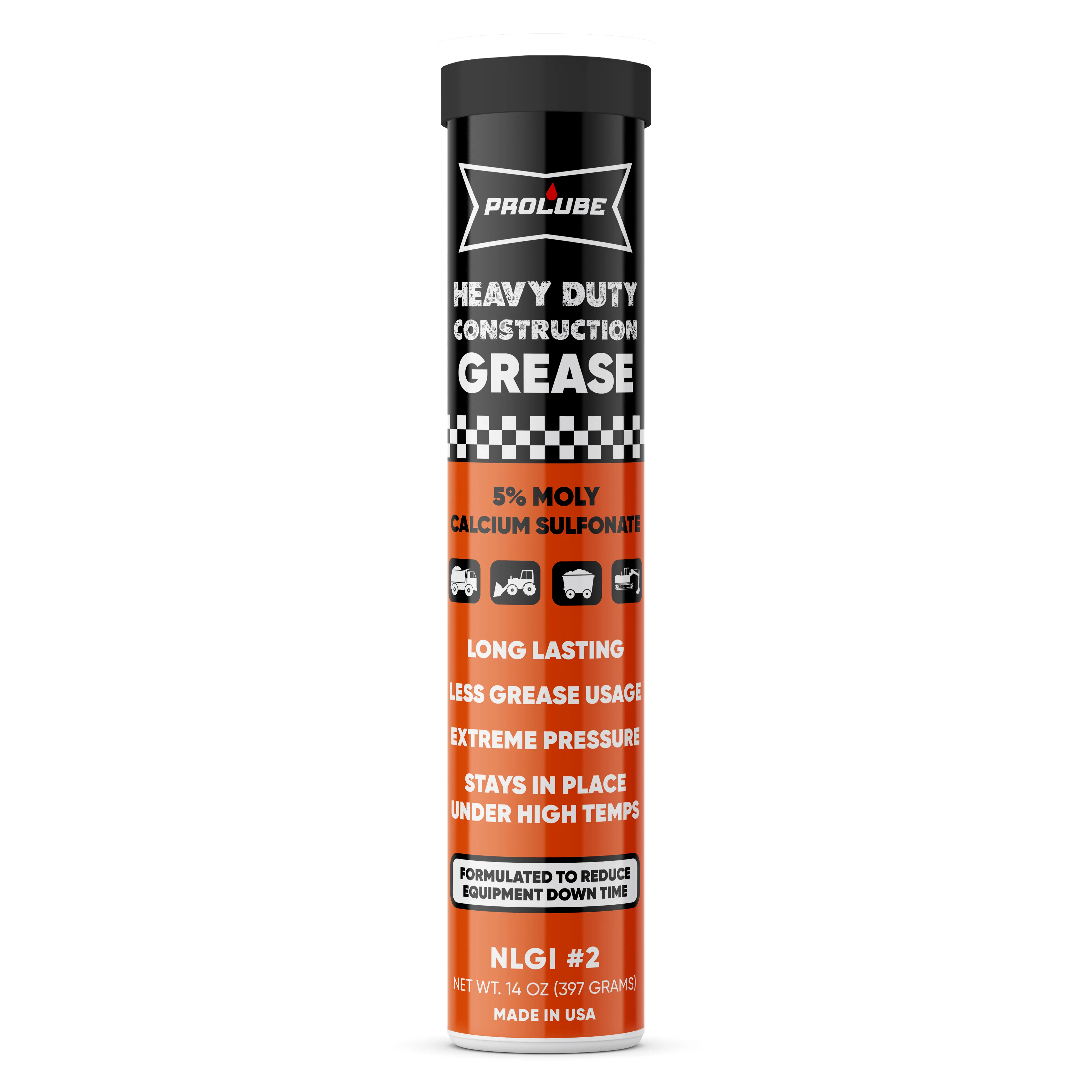 Prolube Heavy Duty Construction Grease for Extreme Conditions Long Lasting Shock Load Protection