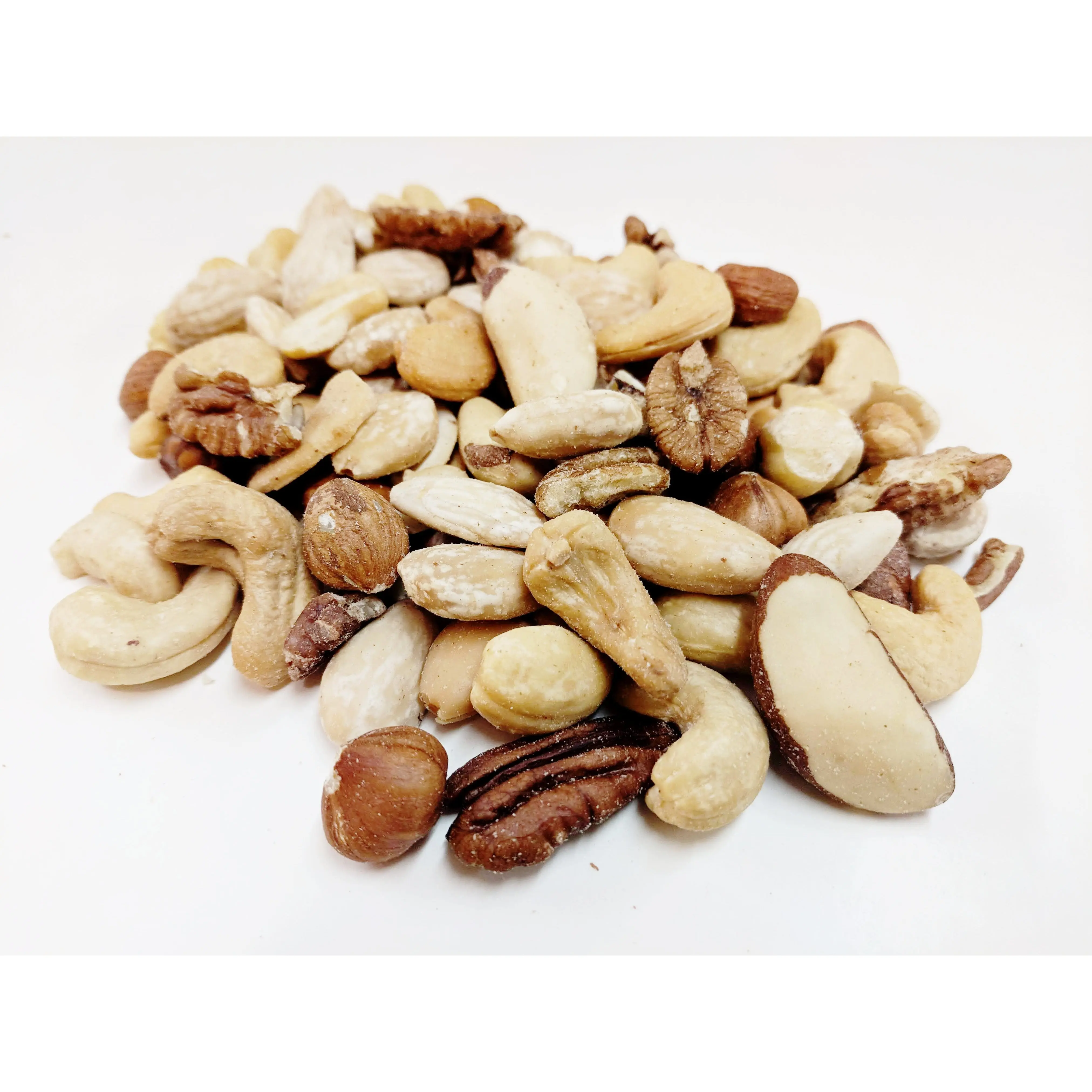 Nuts To You Deluxe Salted Mixed Nuts Real Nut Snack - Blanched Cashews, Brazilnuts, Pecans - Crunchy Savory Dried Treat for Daily Munching
