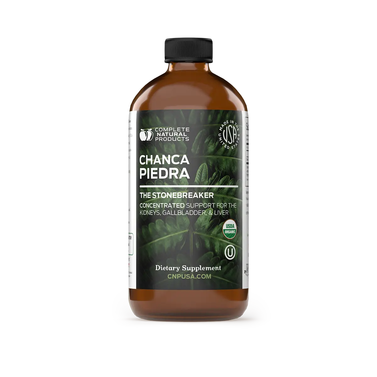 Complete Natural Products Chanca Piedra Liquid Concentrate - Herbal Extract from Phyllanthus Niruri for Kidney & Liver Support Antioxidant Supplement Daily Dietary Supplement