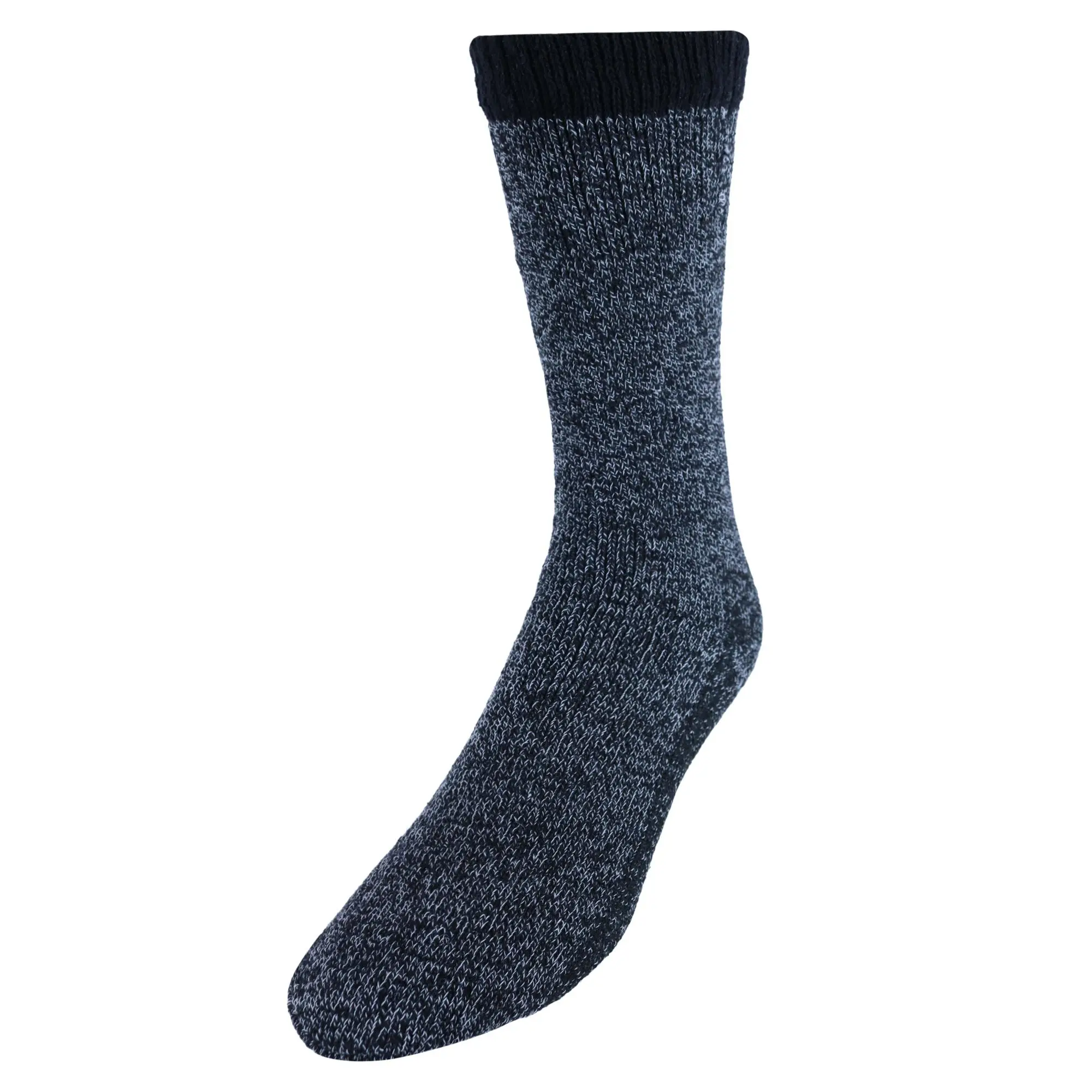 Heated Sox Men's Plain Thermal Socks, Winter Warmer with Reinforced Heel & Embroidery, 2.13 Tog Rating for Extra Insulation, Shoe Sizes 8-12.5, Menswear, Solid