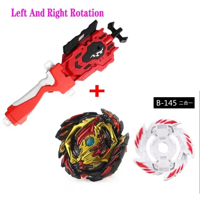 Burst Sparking B145 B171 B172 B173 With Launcher Metal Booster Bay Starter Blade Fight Toys