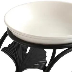 Creative New Aromatherapy Diffuser Essential Oil Lamp Incense Burner Home Candle Lamp Black