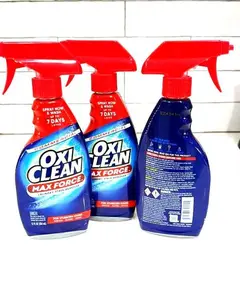 OxiClean Max Force Laundry Stain Remover Spray - 12 fl oz, 3-Pack Household Items Stain Treater