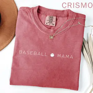 Baseball Mama Comfort Colors Shirt, Baseball Mom T-shirt, Sports Mom Shirt, Game Day